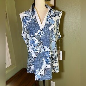 Johnny Was Bee Active Polo Tank